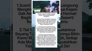 Kenali Tanda-Tanda Suami Tidak Menghargai Istri. . #ustadzhananattaki #shortsviral