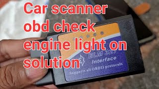 Car scanner obd ELM327 review