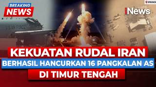 Iran Berhasil Hancurkan 16 Pangkalan AS di Timur Tengah dengan Rudal Balistik | BREAKING NEWS