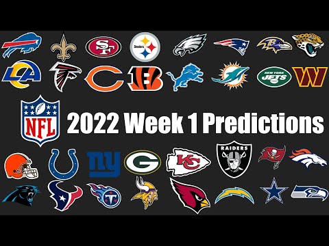 2022 NFL Week 1 Predictions 