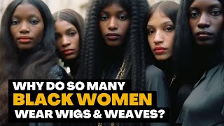 Why do so many Black women wear wigs & weaves?