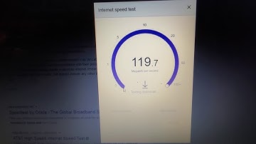spectrum internet speed test