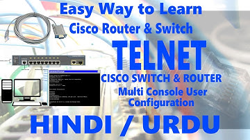 How to configure Telnet in Cisco Packet Tracer network simulator | CCNA Routing & Switching