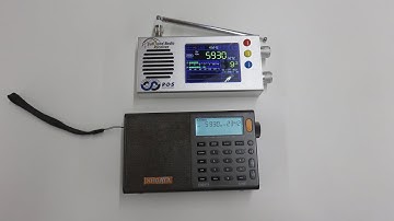 TEF 6686 v XHDATA D-808 shortwave comparison