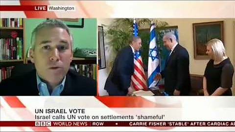 Jon Schanzer on BBC World discusses the UN Israel ...