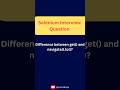 Difference Between get() and navigate() in Selenium |QA Interview Question #selenium #qaautomation