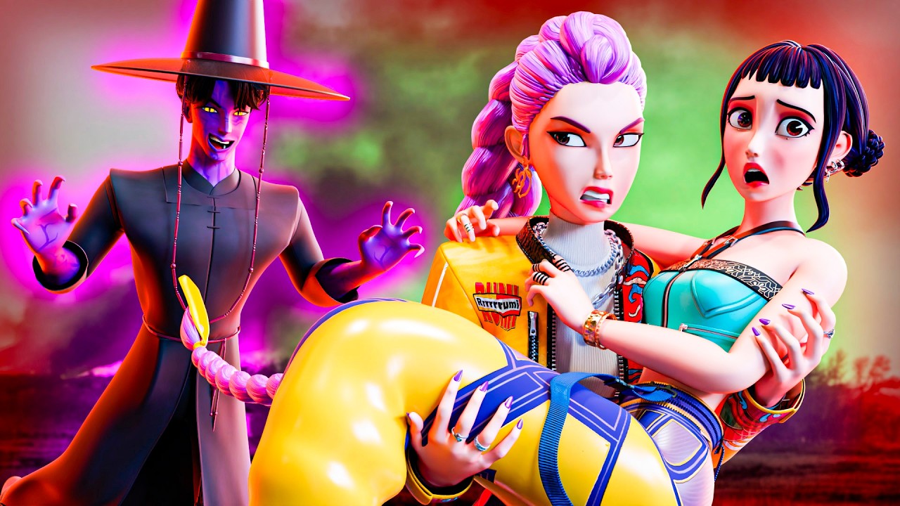 SALVA PELA RUMI! Guerreiras do K-POP Animação