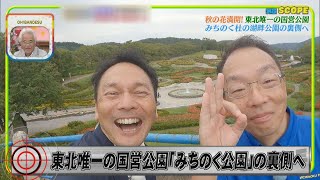 【外賀SCOPE】季節の花を愛でる♪東北唯一の国営公園であるみちのく杜の湖畔公園に潜入！【バンデス】