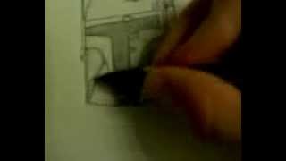 Drawing Boba Fett Helmet Drawing Boba Fett Helmet
