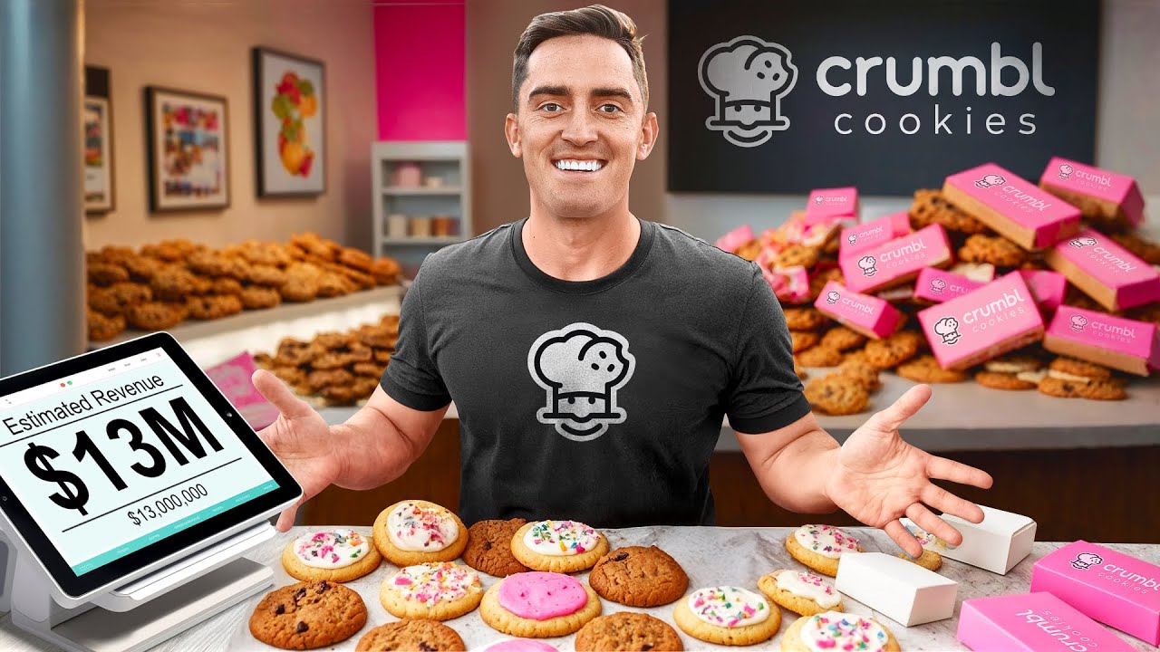 Inside the Crazy Business of Crumbl (He owns 12 shops)