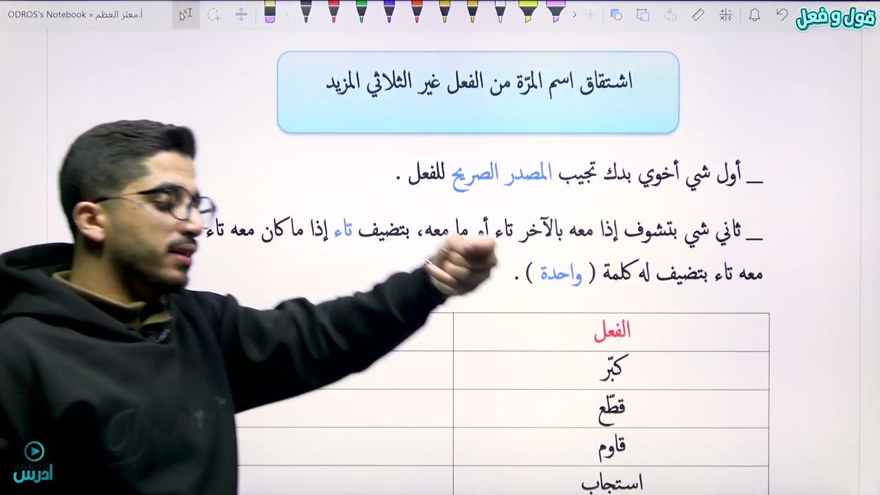 مصدر المرة ومصدر الهيئة جيل 2008_ الأستاذ معتز العظم ❤️🔥🔥