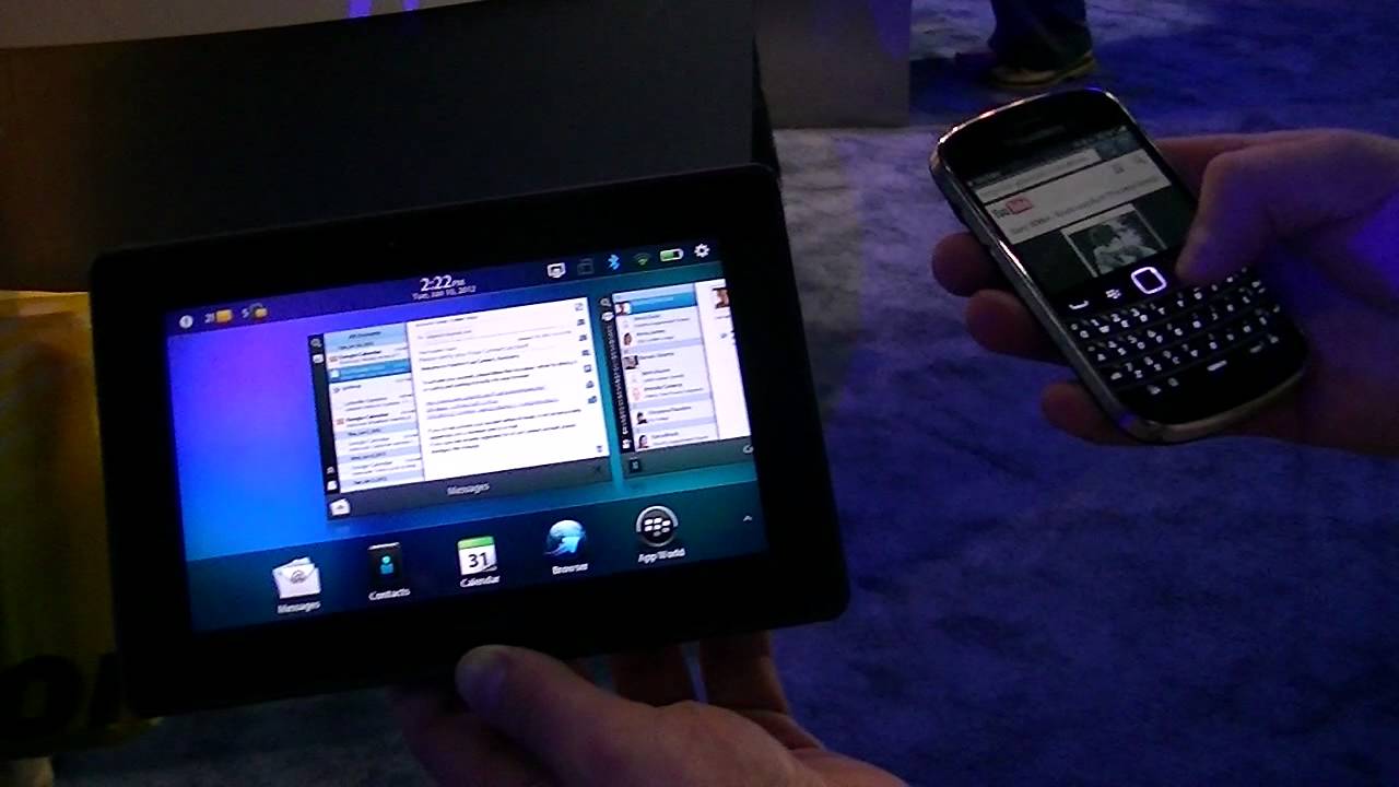 Blackberry PlayBook: 2 Demostraciones que no te puedes perder