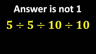 Only Geniuses Solve This Simple Math Problem Fast