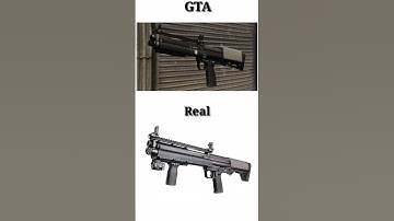 GTA v gun in real life #gta5 #shorts #2022