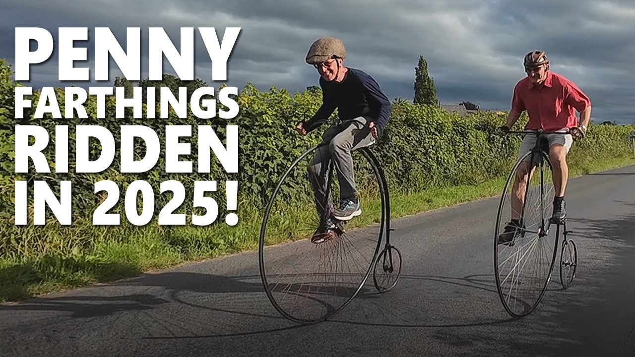 Riding Penny Farthings in 2025 | 11 miles on 140+ year old bicycles