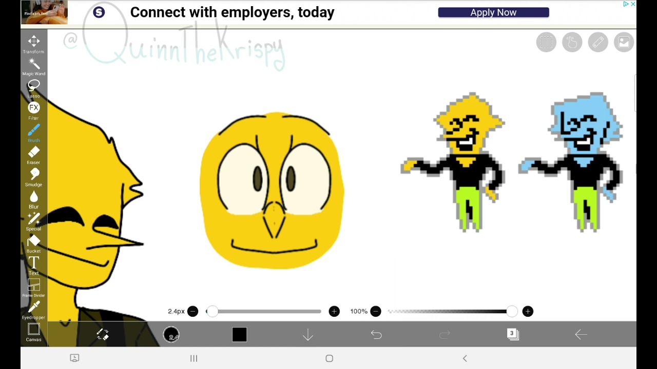 ORANGE ADDISON DESIGN SPEEDPAINT!!! :] - YouTube