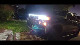 LED hood light strip on Chevrolet Silverado ep#80