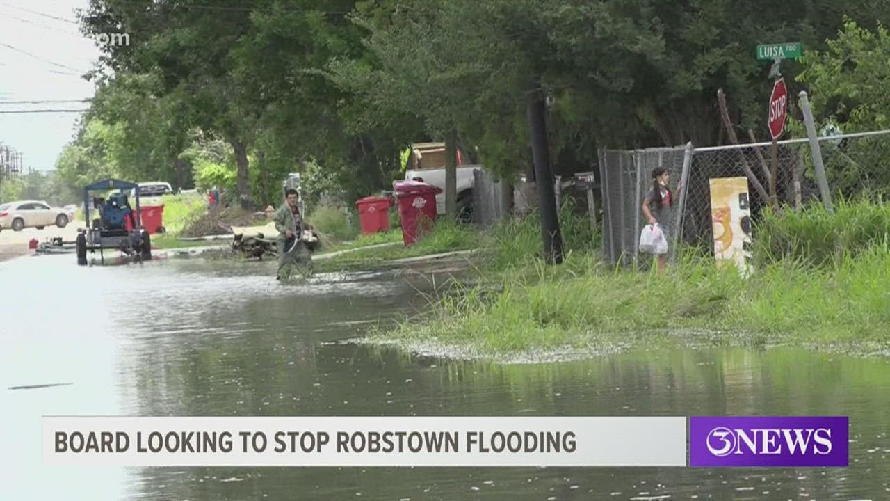 Nueces County officials address Robstown flooding issues with multi-million dollar drainage study