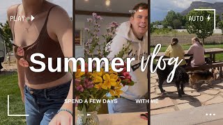 Summer Vlog - Festival, Mother’s Day, and Lauren’s First Flight!