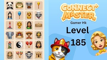 Connect Master level 185 hard level Walkthrough Solution 
