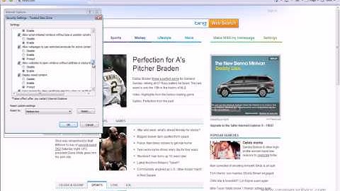 Configuring Windows Vista and Internet Explorer Geovision Webcam