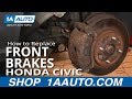 How to Replace Front Brakes 1994-2005 Honda Civic