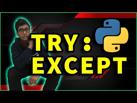 Try except block in python. How to use TRY / EXCEPT in PYTHON. Python Master COURSE !