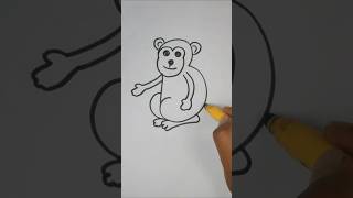 How to Draw a Cute Monkey (Step by Step)