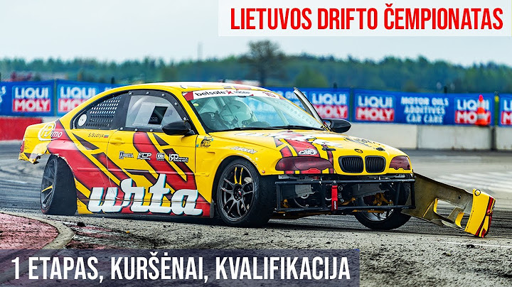 Lietuvos drifto čempionatas 2022, 1 etapas, Kuršėnai / kvalifikacija ir Budrio avarija