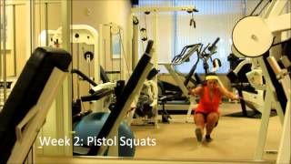 Week 2 Progression: L-Sit and Pistol Squats