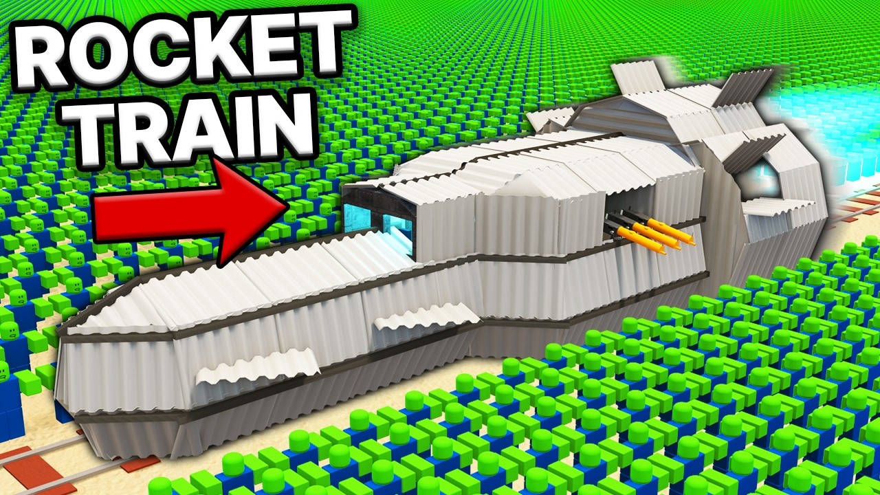 I Built a ROCKET Train in Dead Rails - YouTube