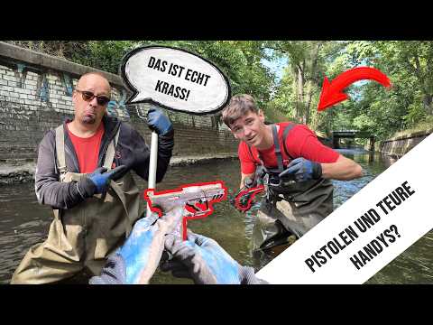 These PISTOLS catch us off guard! River leaves us amazed / MaScottchen & Co Magnet Fishing