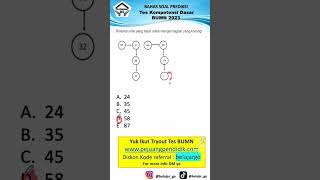 Bahas Soal Tes Kompetensi Dasar BUMN 2023 #cpns2023 # #pppk2023 #math #mathtrick #cpnskemendikbud