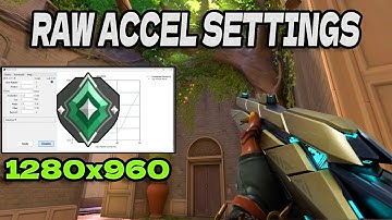 Best RAW ACCEL Settings for VALORANT Pros