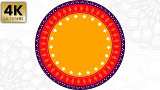 Royalty Free Diwali Celebration Rotating without Lamp Background Animation Template
