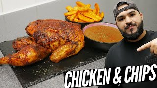 Chicken And Chips With Gravy Halal Chef