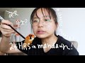 i tried speaking in mandarin for 24 hours *chaotic* | vegan what i eat in a day!