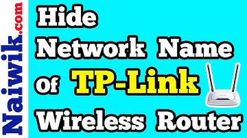 How to hide Wifi Network name of any TP-Link wireless router | TL-WR841N
