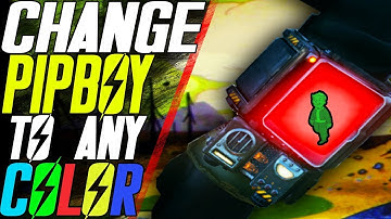 HOW TO CHANGE YOUR PIP BOY COLOR IN FALLOUT 76 | FALLOUT 76 HOW TO CUSTOMIZE PIP BOY (PC)