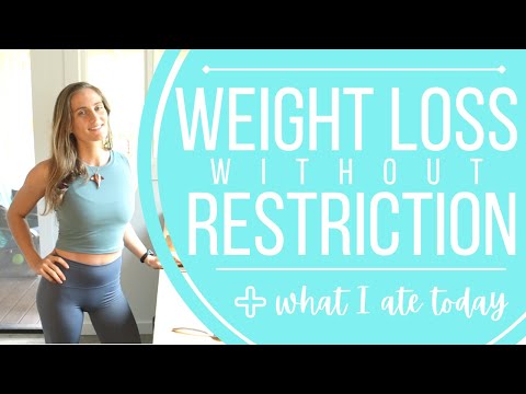 Weight Loss without RESTRICTION + What I Ate Today