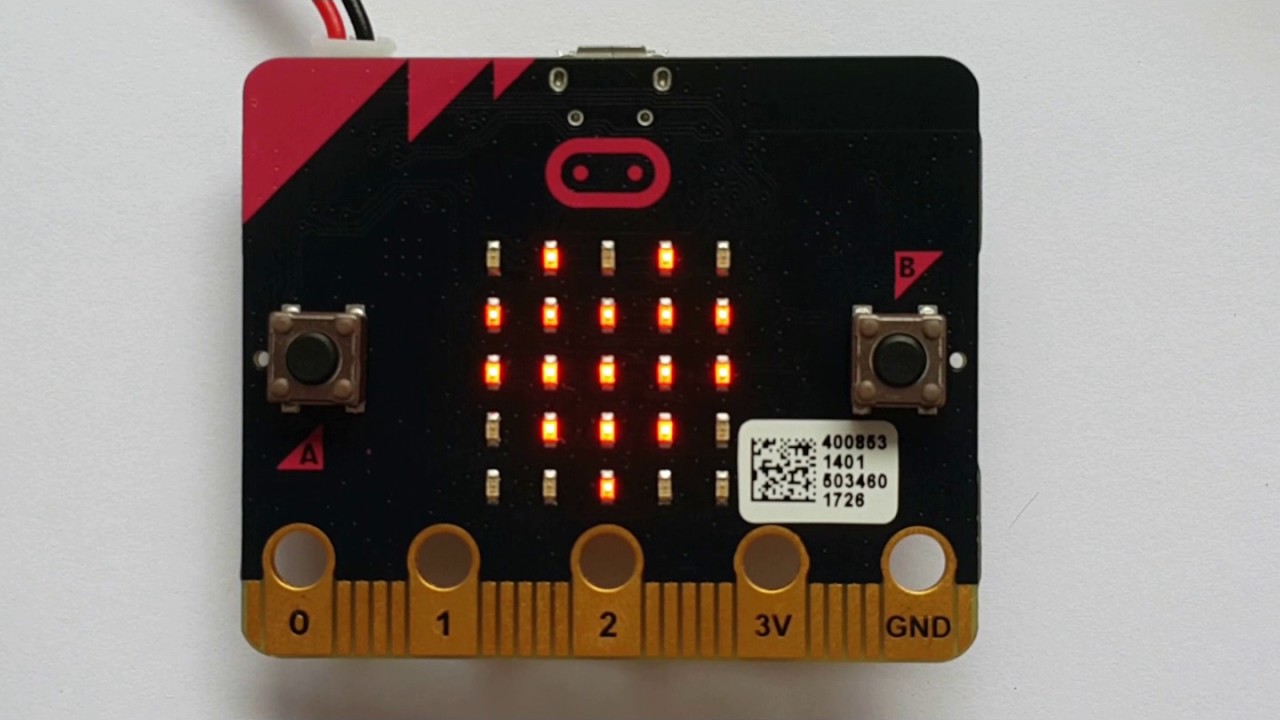 05 BBC Microbit 心跳的動畫測試 - YouTube