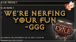 Did GGG Nerf Raging Spirits Already? | No Need to Worry - Hotfix Explained