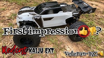 Redcat Kaiju EXT Eerste indruk!