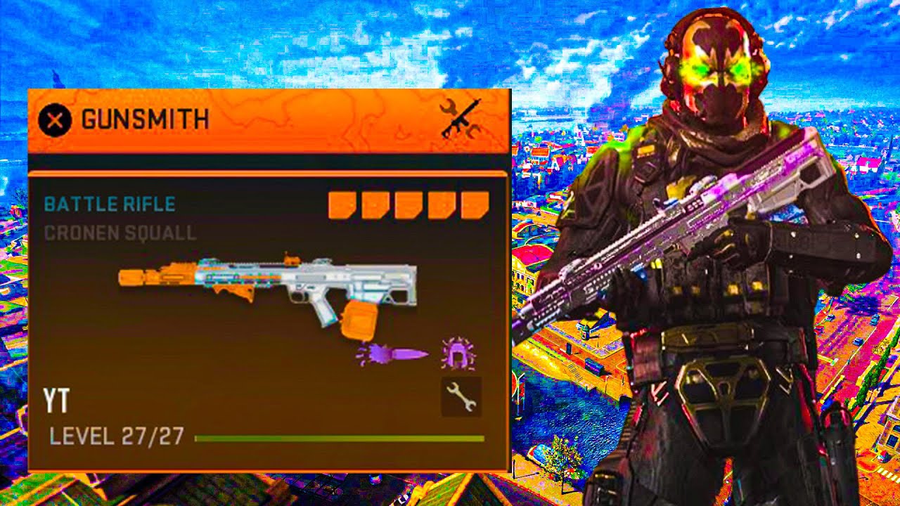 the *BROKEN* CRONEN SQUALL in Warzone 2! (Vondel Park Warzone) - YouTube