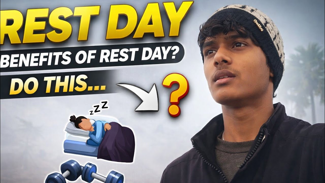 👉 Rest Day = Muscle Growth 💥 | Don’t Skip This!