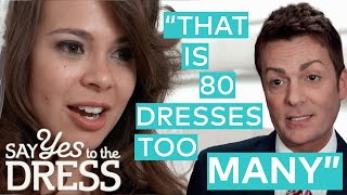 Bride Has Tried On 100 Dresses! | Say Yes To The Dress