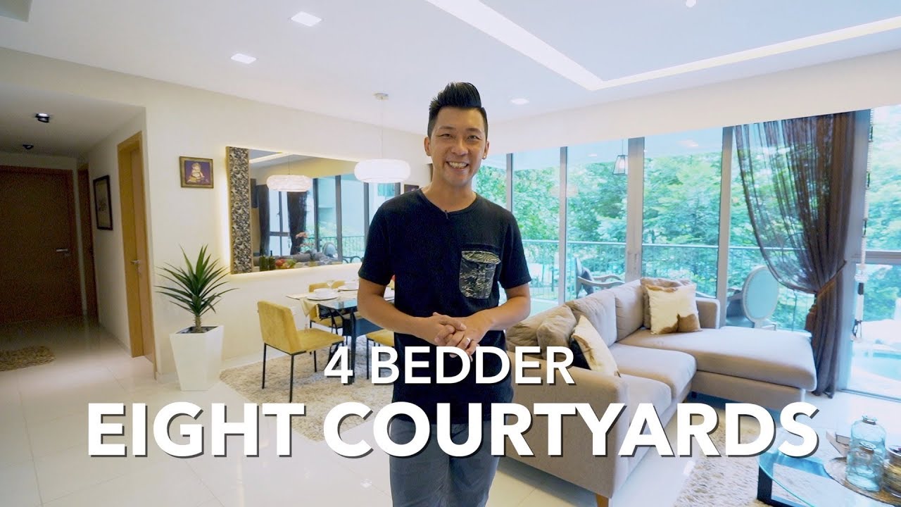 Singapore Condo Property Listing Video Sembawang Eight Courtyards 4 Bedder For Sale Youtube