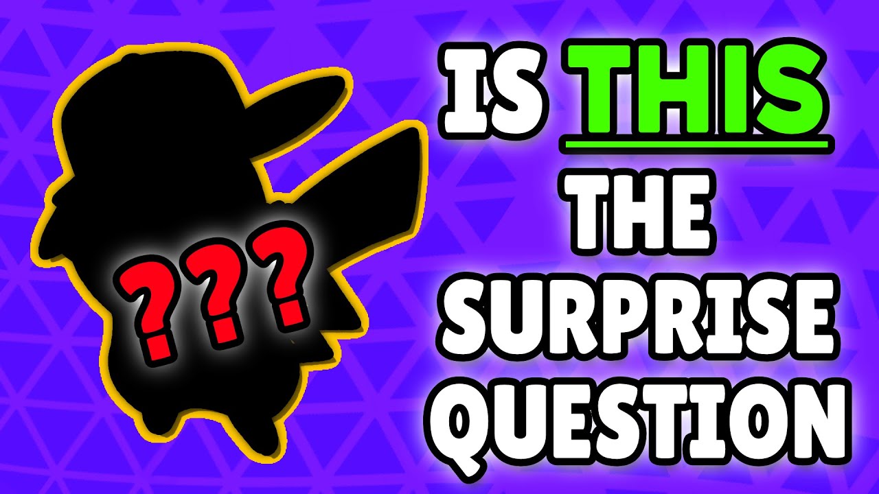 Pokemon Quiz But They Find The Surprise Question