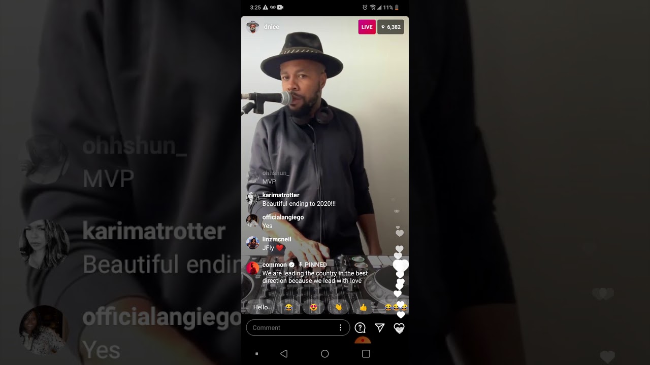 D-NICE IG LIVE 11-7-20