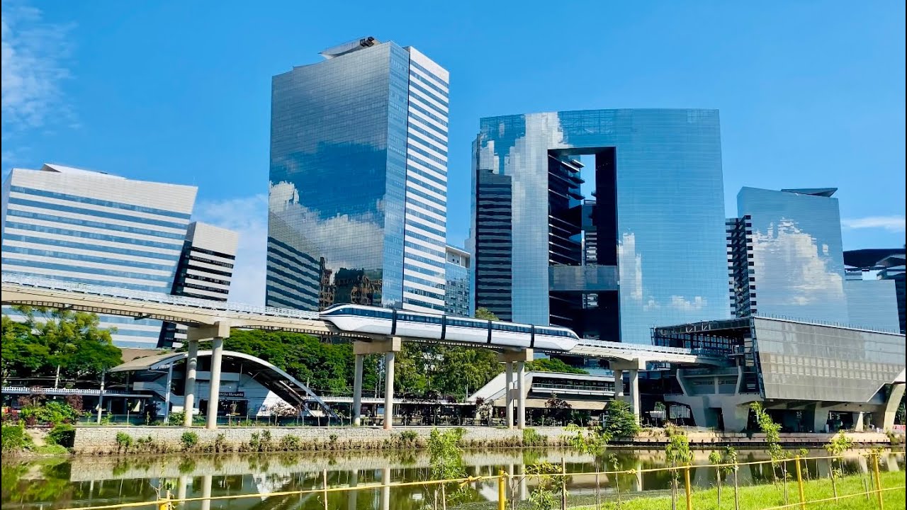 Finalmente! Trem da Linha 17–Ouro do Monotrilho estreia na Marginal Pinheiros em São Paulo [4K]